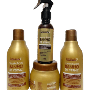 Kit Banho de verniz completo profissional