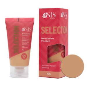 Base Líquida Premium Isis Make Up - Cor 16 á 18 de 30g Cor:16